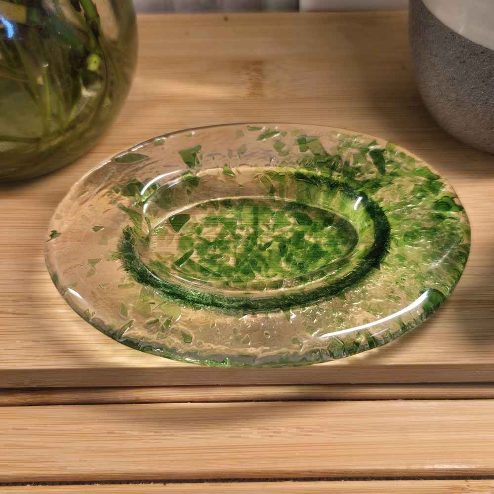 Art Glass Decorative Dish